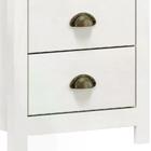 Cabeceira Queen E 02 Mesas De Cabeceira Madeira Maciça 9116x9