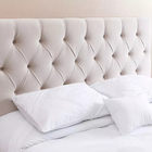 Cabeceira Queen Estofada 1,60 Paris Com Captonê Suede Areia