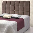 Cabeceira Queen Estofada 162cm Maily  Chocolate