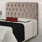 Cabeceira Queen Estofada 163cm Grécia  Palha