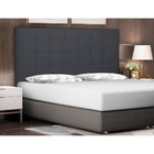 Cabeceira Queen Estofada Arsenal 160 Cm Suede Cinza - Nexta C