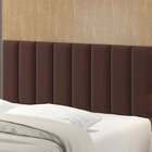 Cabeceira Queen Estofada Brenda Viero Café