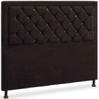 Cabeceira Queen Estofada Com Strass Londres 160 Cm Veludo Cho