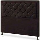 Cabeceira Queen Estofada Com Strass Londres 160 Cm Veludo Cho