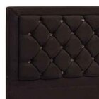 Cabeceira Queen Estofada Com Strass Londres 160 Cm Veludo Cho