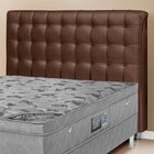 Cabeceira Queen Estofada Dama  Cacau