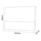 Cabeceira Queen Estofada Dama  Petro