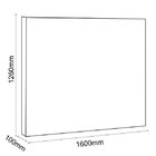 Cabeceira Queen Estofada Embaixatriz  Preto