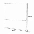 Cabeceira Queen Estofada Estela 160 Cm Para Cama Box Veludo B