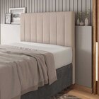 Cabeceira Queen Estofada Estela 160 Cm Para Cama Box Veludo B