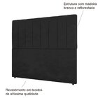 Cabeceira Queen Estofada Estela 160 Cm Para Cama Box Veludo P