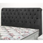 Cabeceira Queen Estofada Imperatriz  Preto