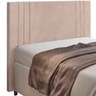 Cabeceira Queen Estofada Juliana 160 Cm Para Cama Box Veludo