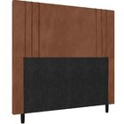 Cabeceira Queen Estofada Juliana 160 Cm Para Cama Box Veludo