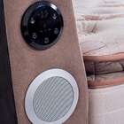 Cabeceira Queen Estofada Kernel Marrom