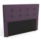 Cabeceira Queen Estofada Mona Ii Berinjela