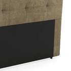 Cabeceira Queen Estofada Mona Ii Caramelo