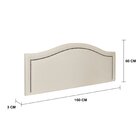 Cabeceira Queen Estofada Para Cama Box Com Tachas 160x60cm Cu