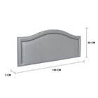 Cabeceira Queen Estofada Para Cama Box Com Tachas 160x60cm Cu