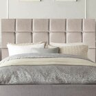 Cabeceira Queen Estofada Para Cama Box Espanha 160 Cm   Suede