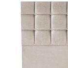 Cabeceira Queen Estofada Para Cama Box Espanha 160 Cm   Suede