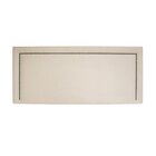 Cabeceira Queen Estofada Para Cama Box Reta Luxo Com Tachas 1