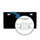 Cabeceira Queen Estofada Para Cama Box Reta Luxo Com Tachas 1