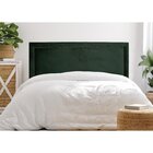 Cabeceira Queen Estofada Para Cama Box Reta Luxo Com Tachas 1