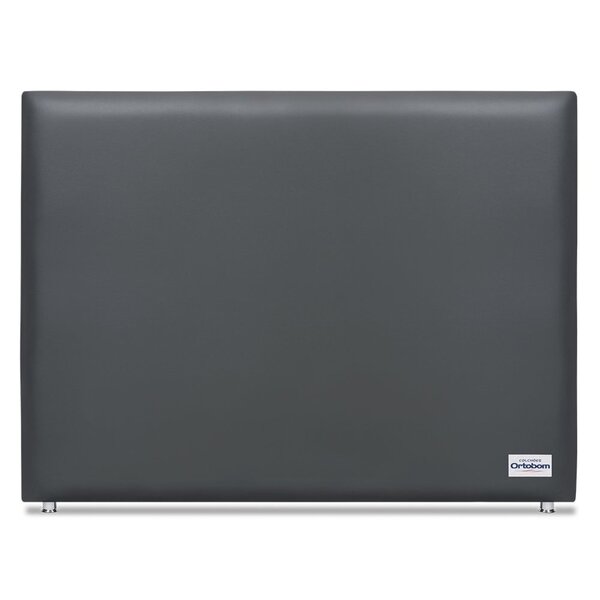 Cabeceira Queen Estofada Sena Ortobom Cinza