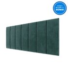 Cabeceira Queen Estofada Uvaia Cabecasa Madeiraoriginals Verde