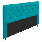 Cabeceira Queen França A05 C/ Strass 160 Cm Para Cama Box Sue