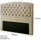 Cabeceira Queen Geovana 160 Cm Casah