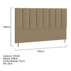 Cabeceira Queen Hannover P04 160 Cm Suede - Amarena Móveis -