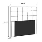 Cabeceira Queen Heloísa I02 160 Cm Suede - Amarena Móveis - C