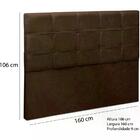 Cabeceira Queen Jordania 160 Cm Casah