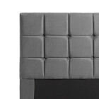 Cabeceira Queen Julia 160cm Em Madeira Reflorestada Veludo St