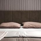 Cabeceira Queen Lopez Sued Marrom