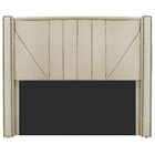 Cabeceira Queen Minsk P02 160 Cm Para Cama Box Corano - Doce