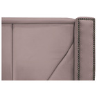 Cabeceira Queen Minsk P02 160 Cm Para Cama Box Linho - Amaren