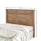 Cabeceira Queen Montreal Plus Carvalho