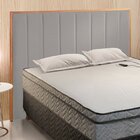 Cabeceira Queen Nina 160cm Paropas By Ecosono Cinza