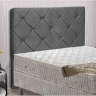 Cabeceira Queen Oásis 1.6 Cinza