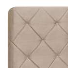 Cabeceira Queen Oásis Bege