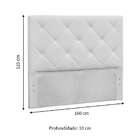 Cabeceira Queen Oásis Branco