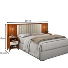 Cabeceira Queen Onix 1.60 Ripado Cinamomo/off White – Vitamov