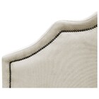 Cabeceira Queen Orlando P02 160 Cm Para Cama Box Linho - Doce