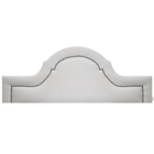 Cabeceira Queen Para Cama Box Provence Corino Branco 160 X 60