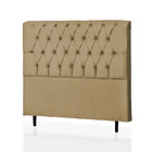 Cabeceira Queen Paris 160 Cm Suede Cappucino - D A Decor