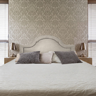 Cabeceira Queen Provence Com Tachas Suede Bege 160 X 60