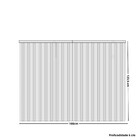 Cabeceira Queen Ripada 100 Mdf Vitoria Móveis Europa